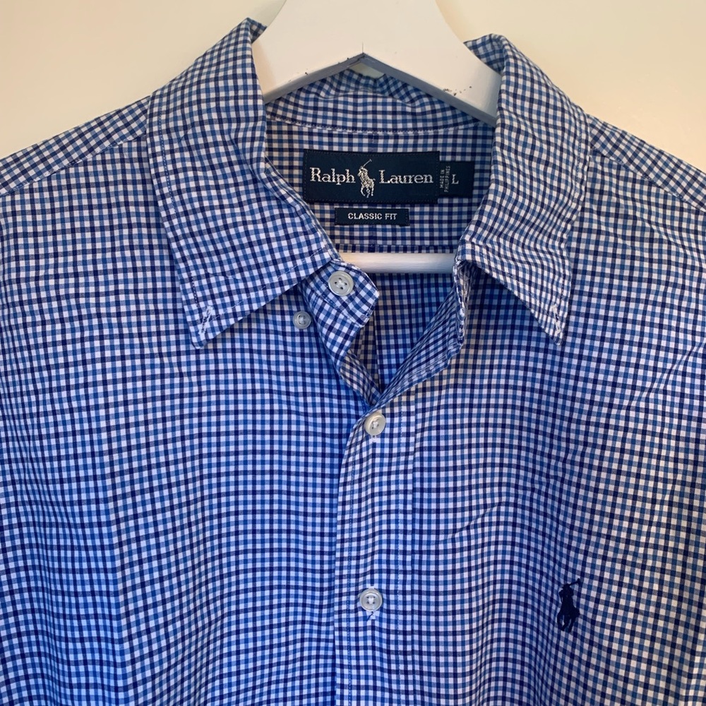 Ralph Lauren classic fit dress shirt, men’s size L. NWOT